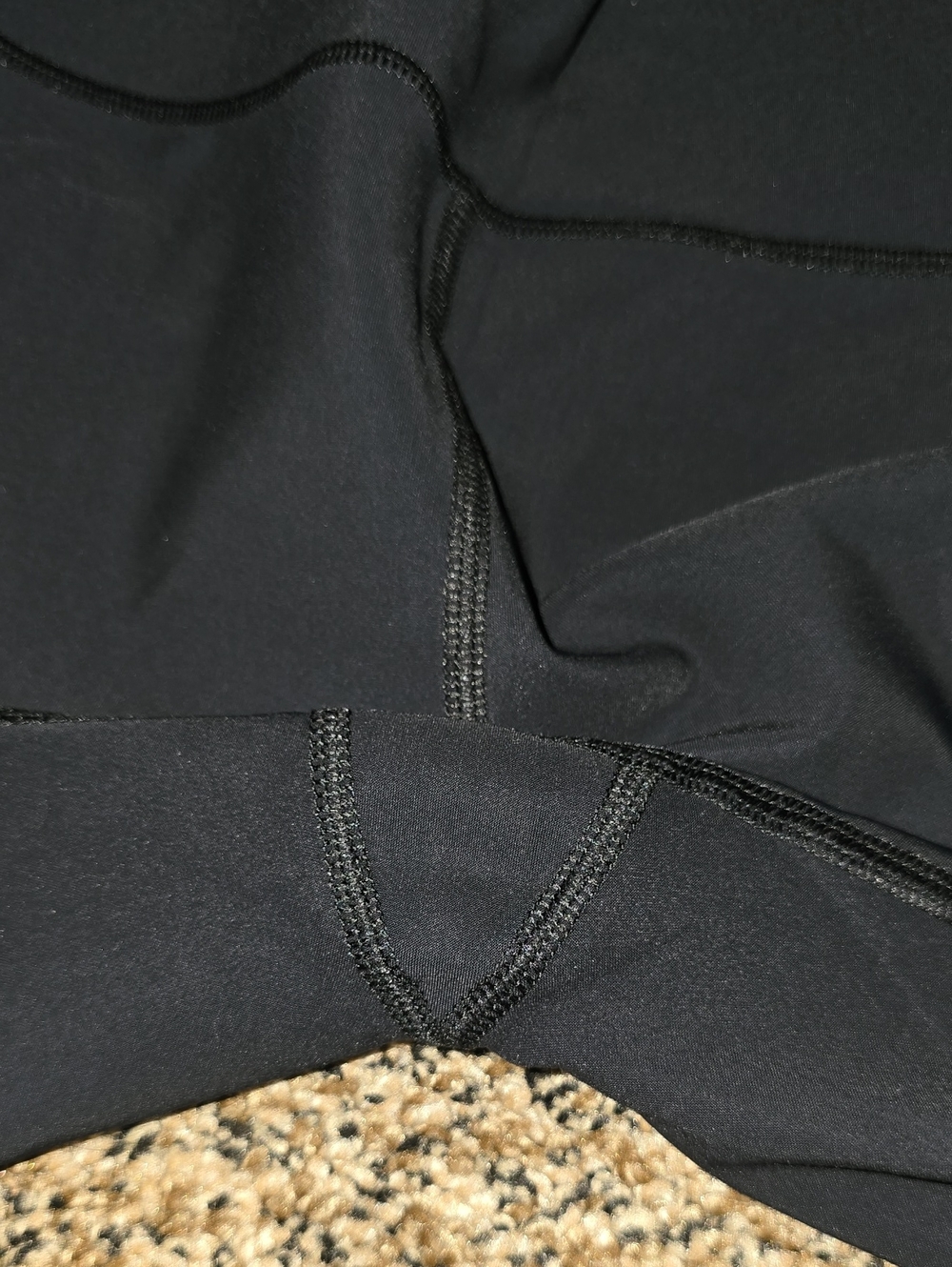 ALO Yoga Warrior Leggings Black Size Medium 7/8 Length - Picture 8 of 8